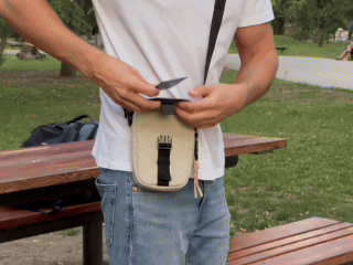 Nem találod a táskád – helyzet GIF